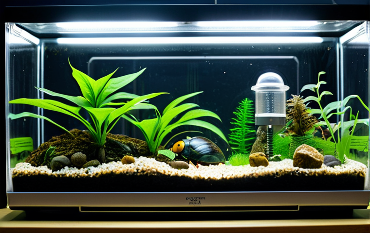 장수풍뎅이 번식 방법 - **"Beetle larvae in a terrarium. Rich, dark substrate with decaying leaves. Healthy, plump larvae bu...