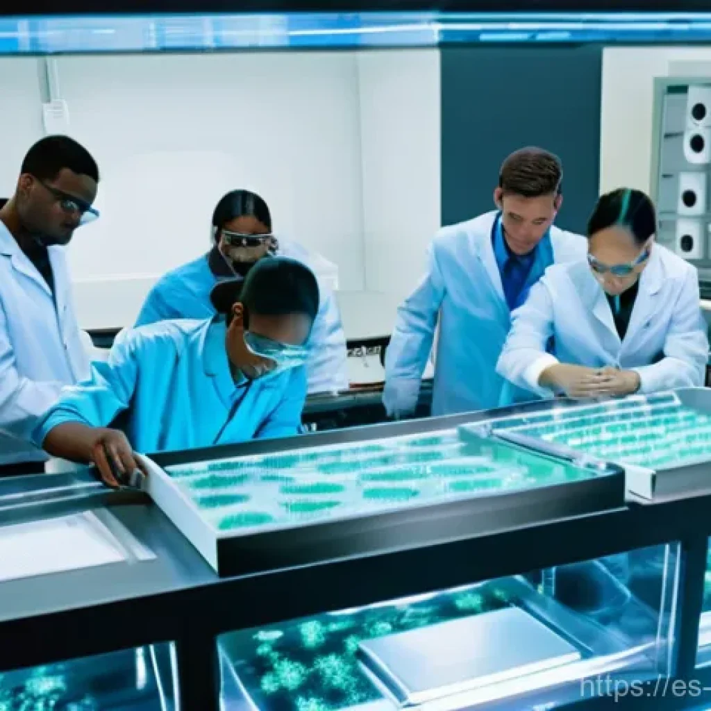 곤충 관련 해외 논문 리뷰 - **Prompt: Breakthrough in Insect-Inspired Medicine**
A highly detailed, realistic photograph of ...