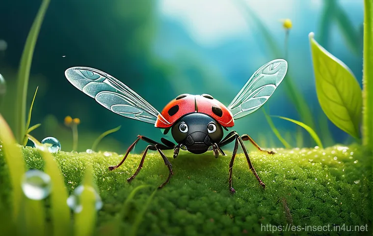 곤충 애니메이션 콘텐츠 - **Prompt 1: A Gathering of Diverse Insect Friends**
"An animated, vibrant scene set in a sun-dap...