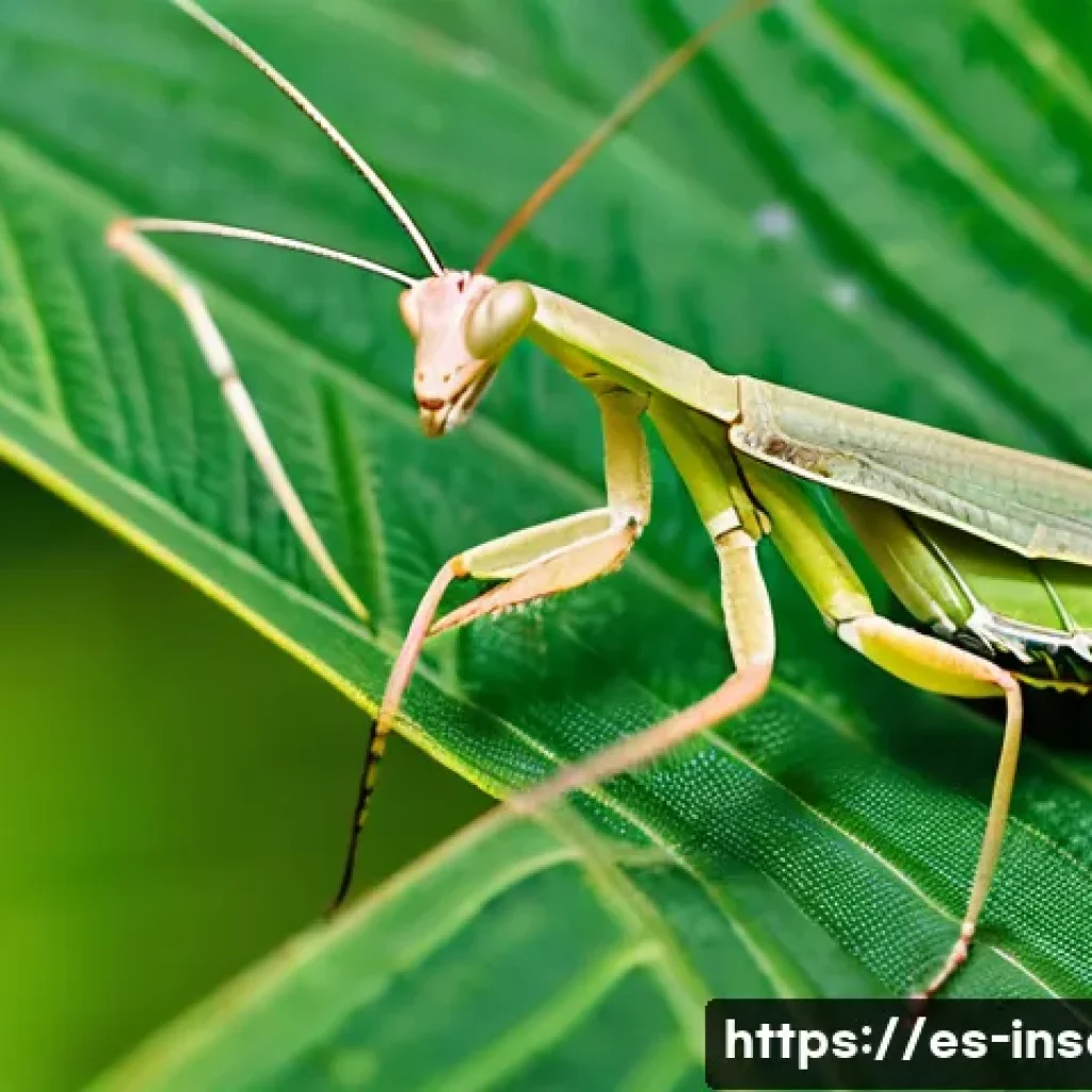 곤충의 몸 색소 연구 - **Prompt 1: Masters of Disguise - The Camouflaged Praying Mantis**
"A hyper-realistic, macro pho...