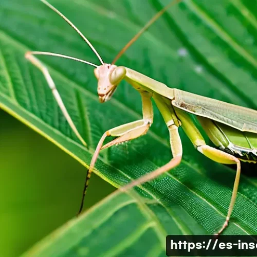 Home 27 곤충의 몸 색소 연구 - **Prompt 1: Masters of Disguise - The Camouflaged Praying Mantis**
"A hyper-realistic, macro pho...