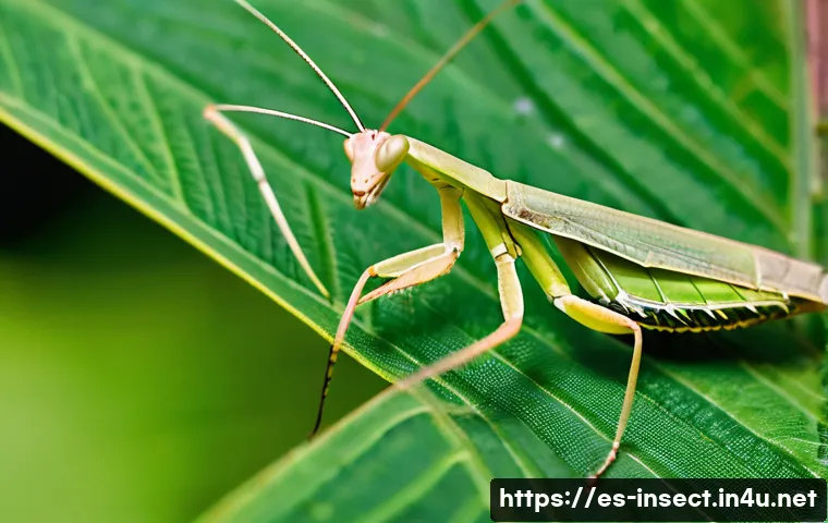 곤충의 몸 색소 연구 - **Prompt 1: Masters of Disguise - The Camouflaged Praying Mantis**
    "A hyper-realistic, macro pho...